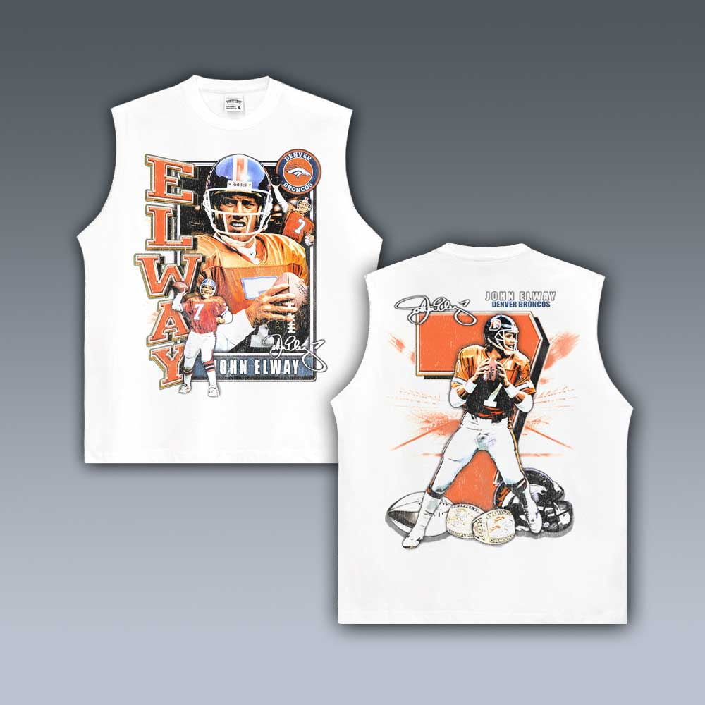VINTAGE TANK TOP | JOHN ELWAY RINGS 9.1