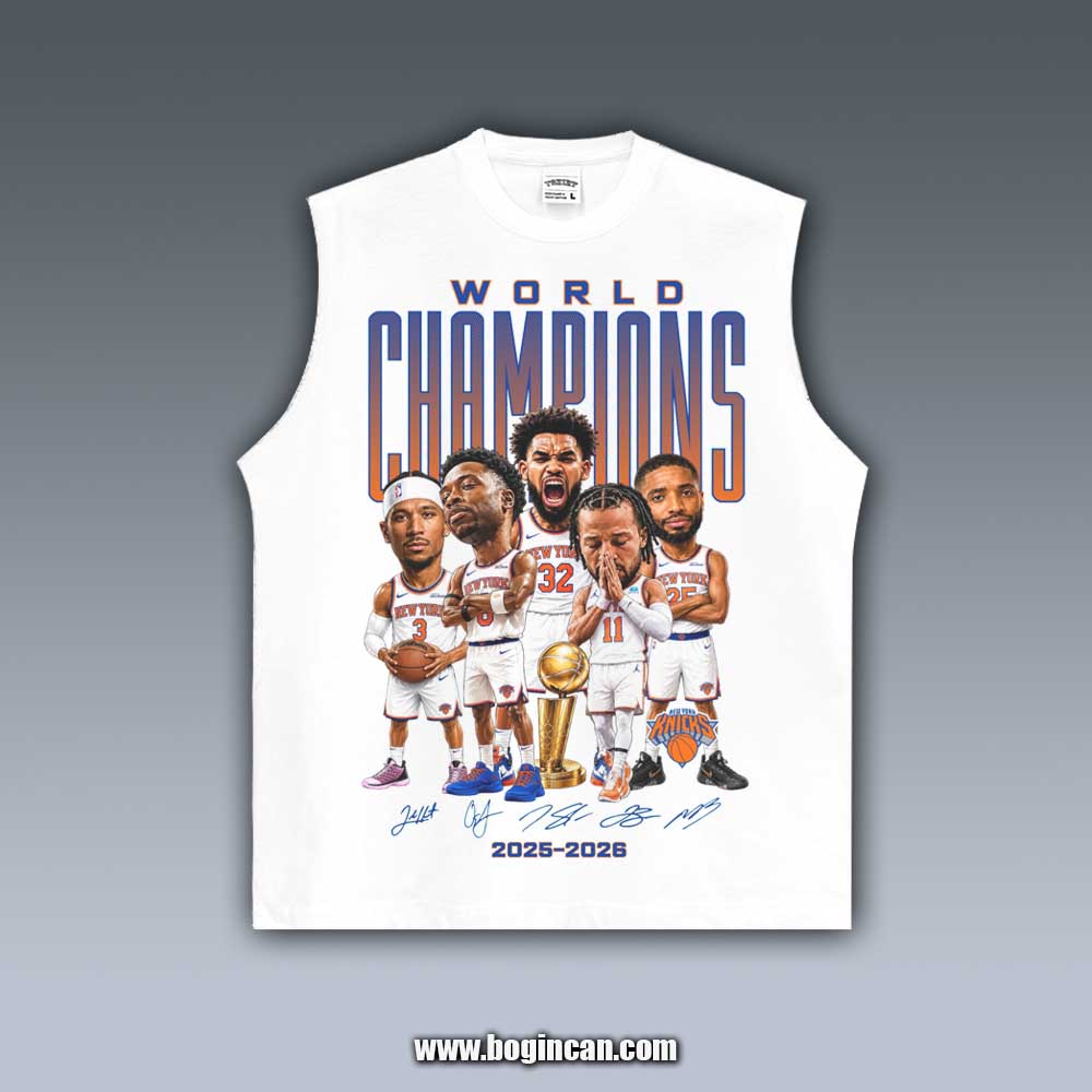 VINTAGE TANK TOP | 2026 KNICKS V6.15.13