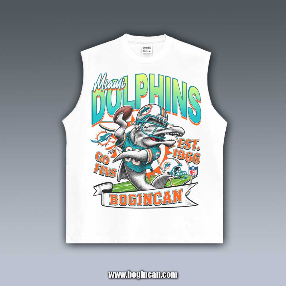 VINTAGE TANK TOP | DOLPHINS 10.14
