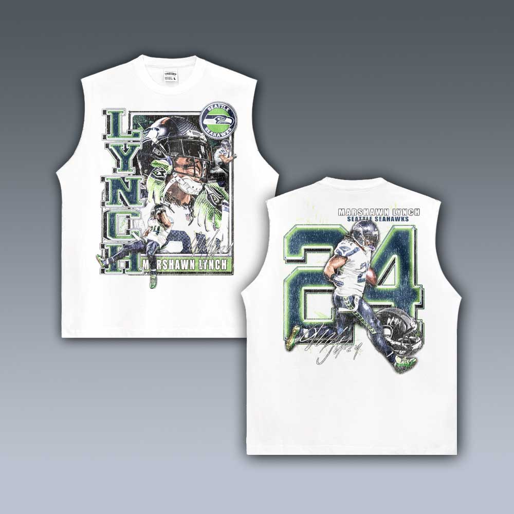 VINTAGE TANK TOP | MARSHAWN LYNCH 9.12