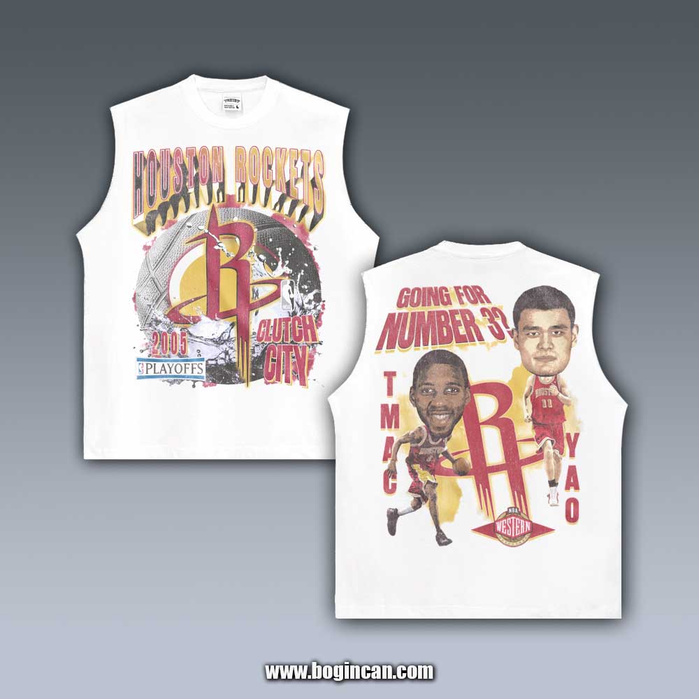 VINTAGE TANK TOP | 2005 ROCKETS 4.4