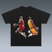 VINTAGE TEE |  KOBE& MICHAEL JORDAN