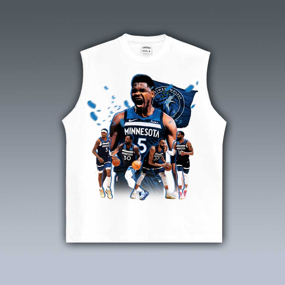 VINTAGE TANK TOP | 2025 TIMBERWOLVES 5.7