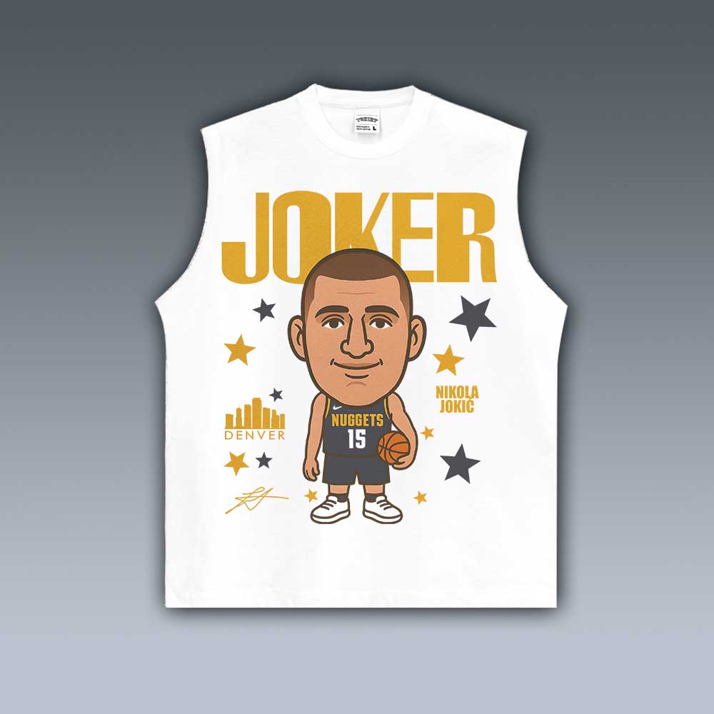 VINTAGE TANK TOP | JOKIC CARTOON