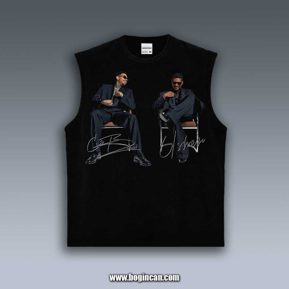 VINTAGE TANK TOP | CHRIS BROWN AND USHER R&B TOUR V4.28.4