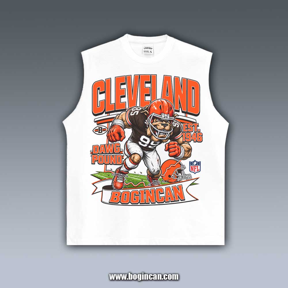 VINTAGE TANK TOP | BROWNS 10.14