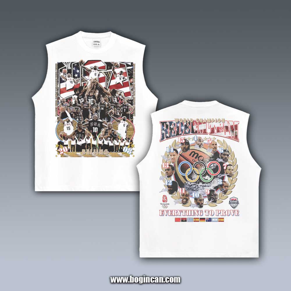 VINTAGE TANK TOP | TEAM USA REDEEM TEAM '08 11.26