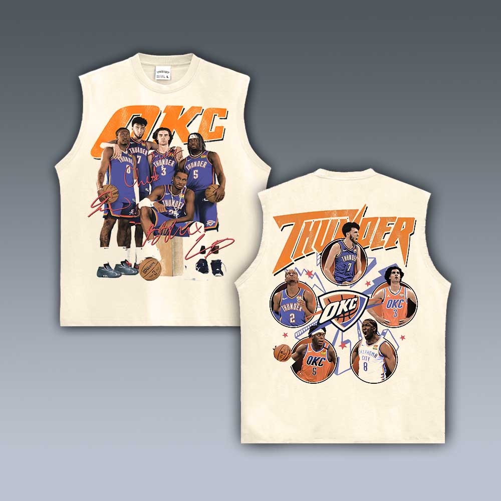 VINTAGE TANK TOP | OKC THUNDER