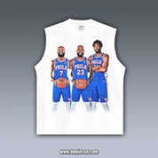VINTAGE TANK TOP | LEBRON JAMES 76ERS 7.27.4