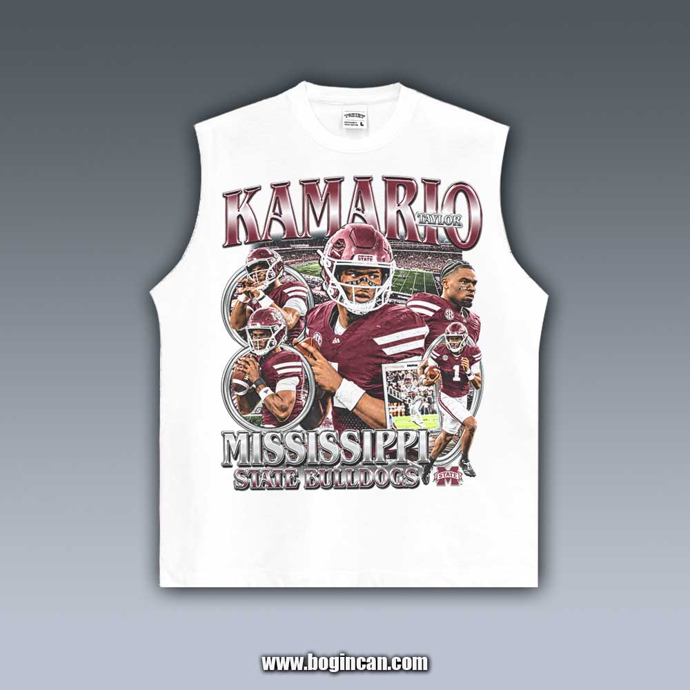 VINTAGE TANK TOP | KAMARIO TAYLOR 10.14