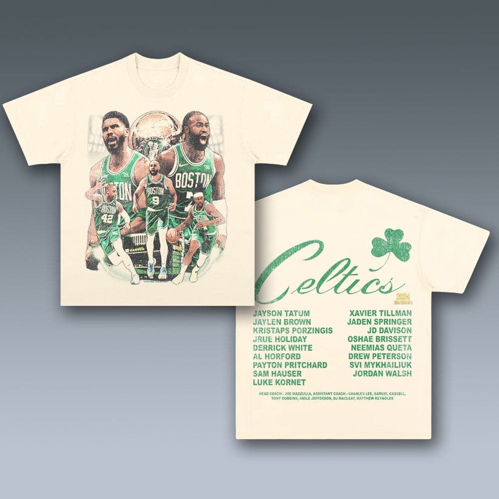 VINTAGE TEE | CELTICS- JAYLEN BROWN - JAYSON TATUM 6.18- 1