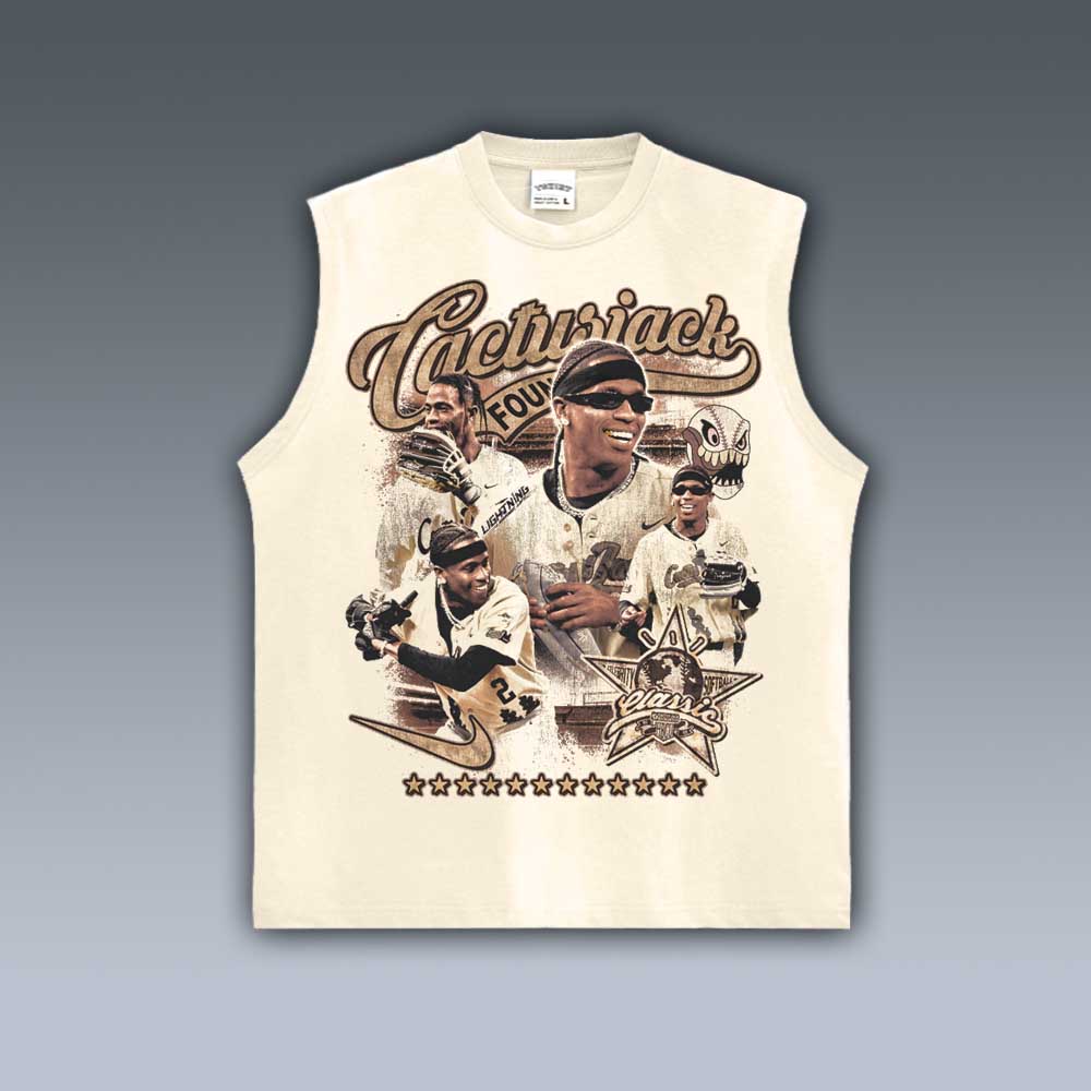 VINTAGE TANK TOP | TRAVIS SCOTT BASEBALL 3.26