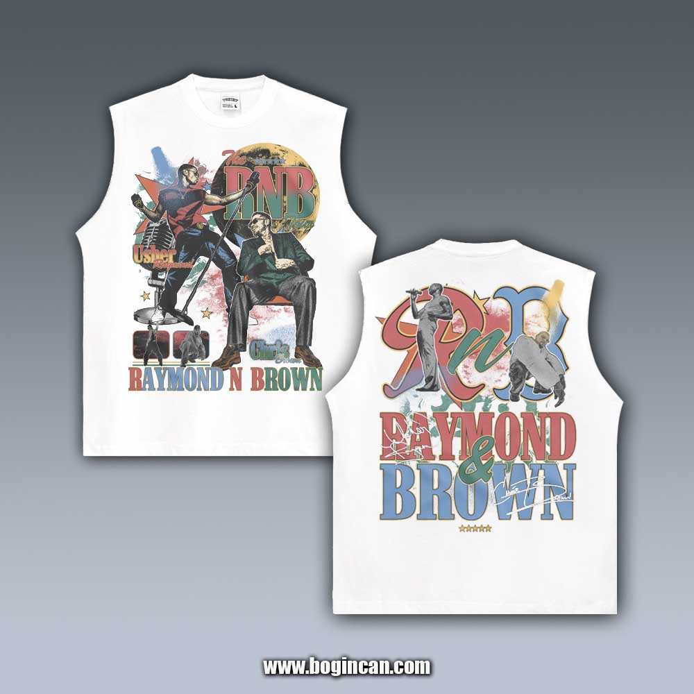 VINTAGE TANK TOP | CHRIS BROWN AND USHER R&B TOUR V4.28.3