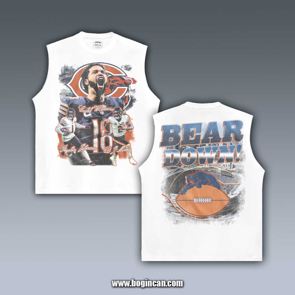 VINTAGE TANK TOP | BEAR DOWN 1.4