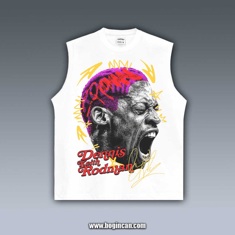 VINTAGE TANK TOP | DENNIS RODMAN 10.22