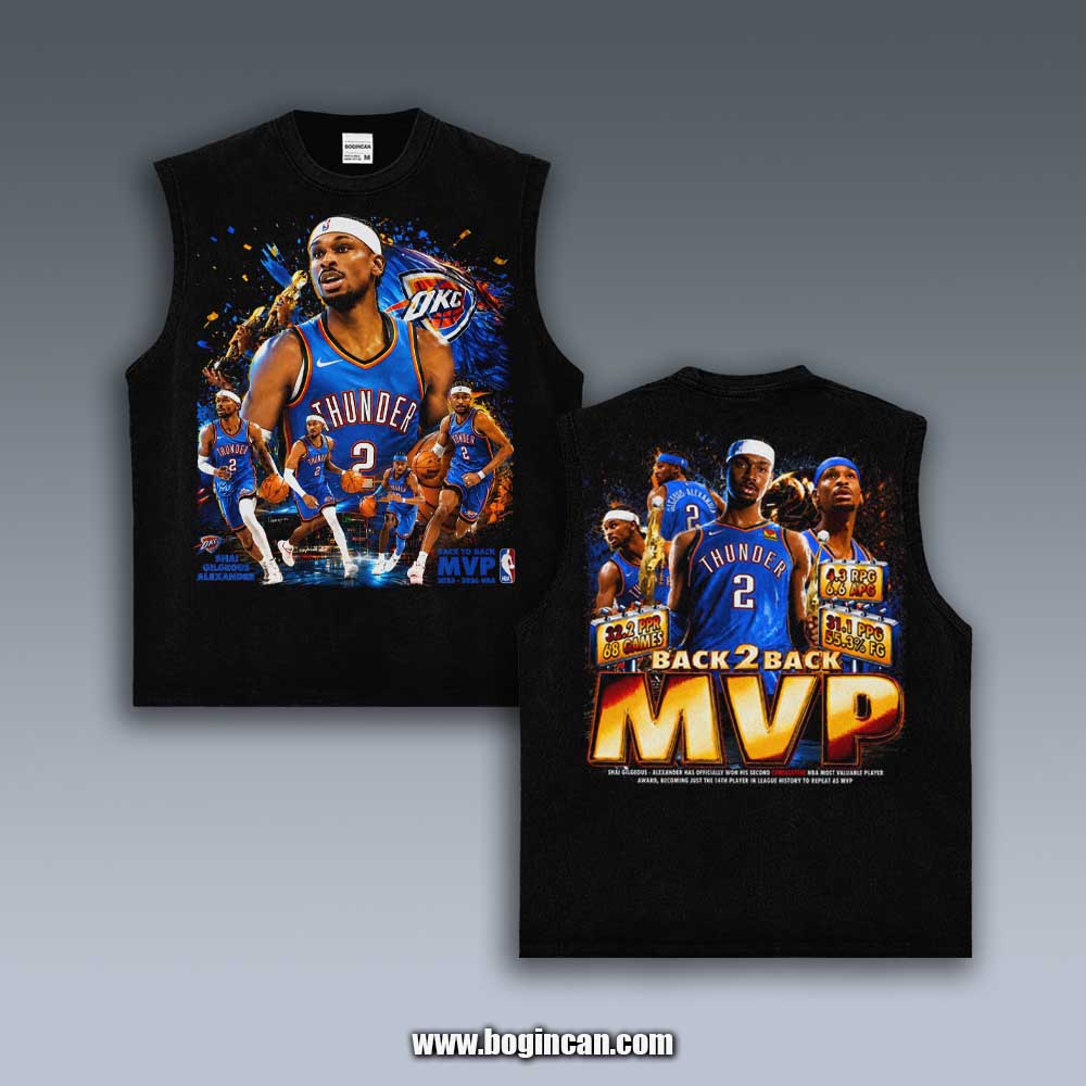 VINTAGE TANK TOP | SGA MVP BACK 2 BACK