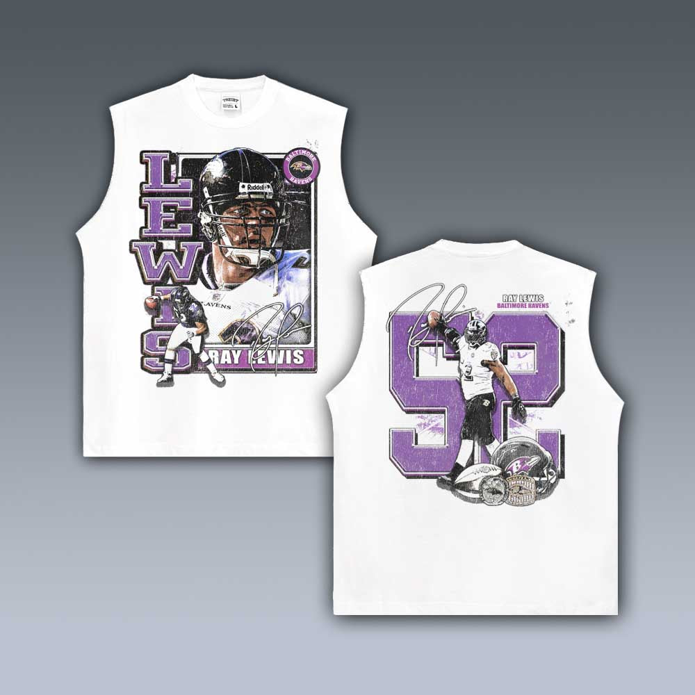 VINTAGE TANK TOP | RAY LEWIS RINGS 9.1