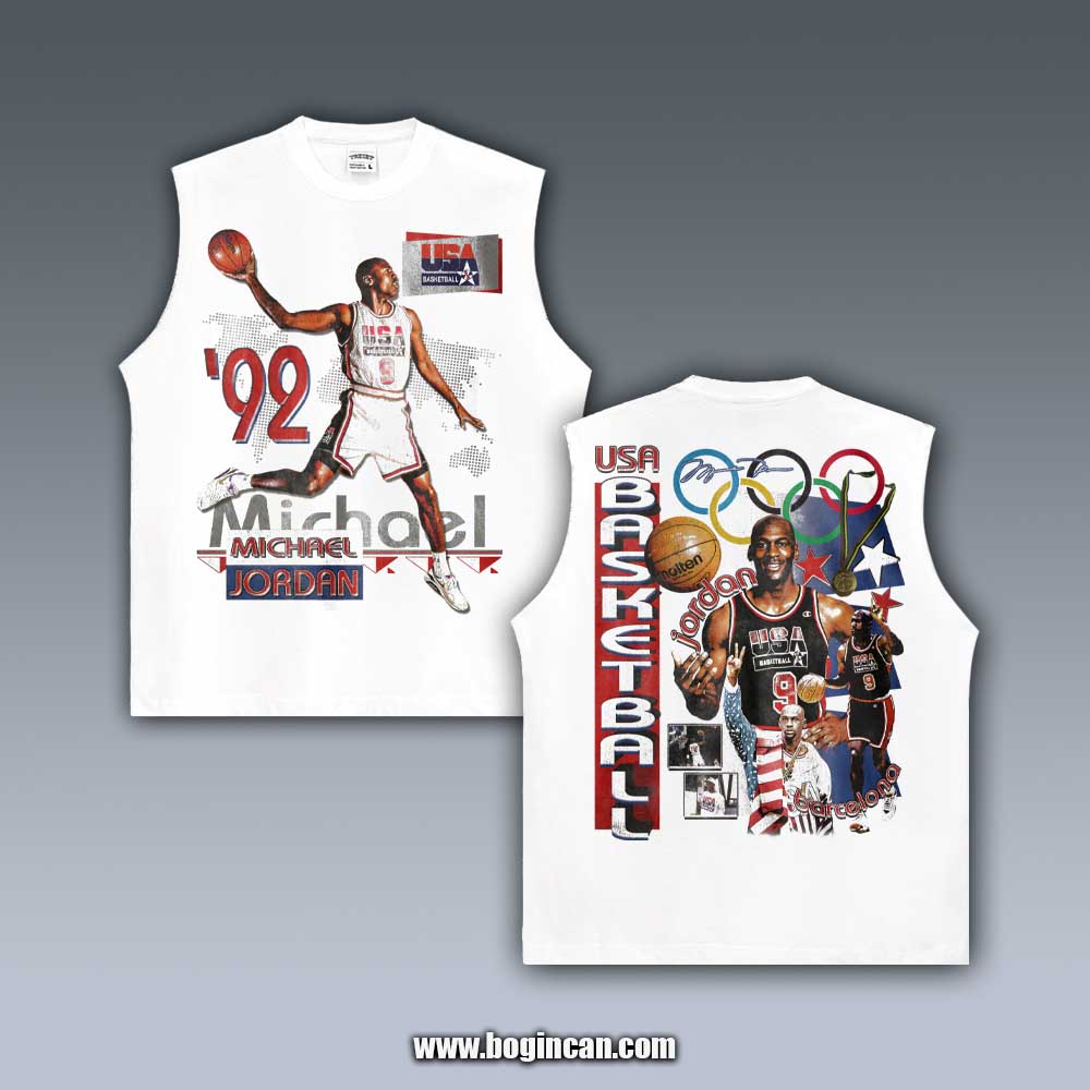 VINTAGE TANK TOP | 1992 TEAM USA JORDAN V5.22