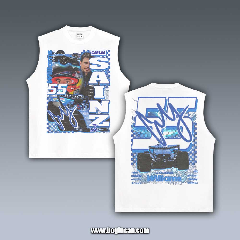 VINTAGE TANK TOP | CARLOS SAINZ JR V6.17