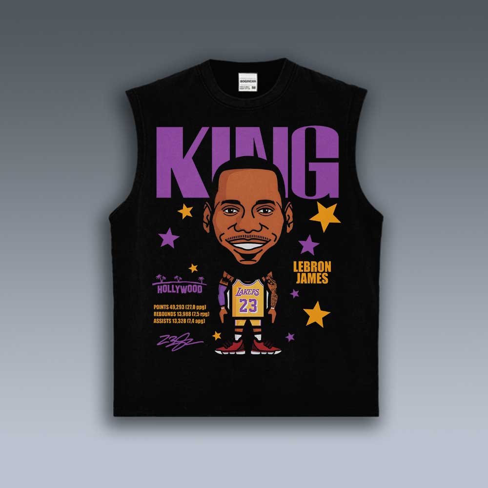 VINTAGE TANK TOP | LEBRON JAMES V5.12