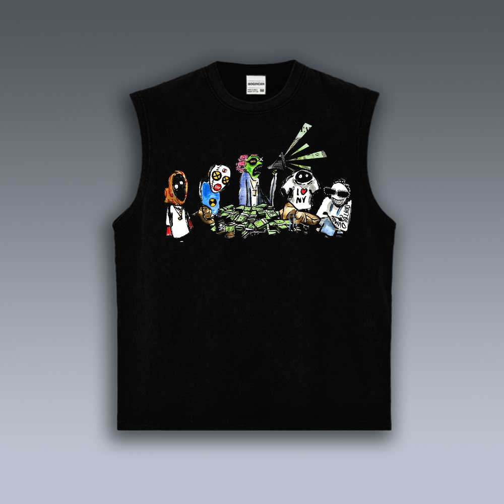 VINTAGE TANK TOP | DONT BE DUMB ASAP ROCKY V5