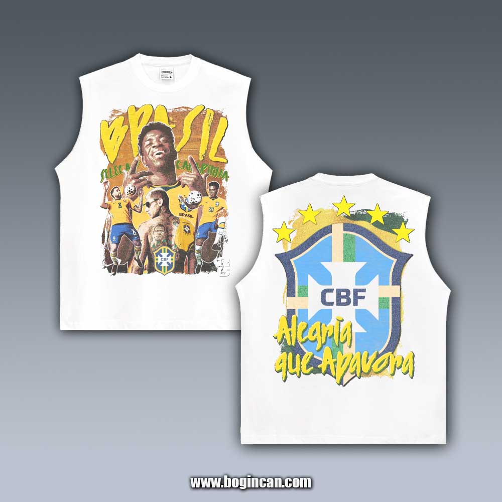 VINTAGE TANK TOP | BRASIL WC26 SELECAO CANARINHA 6.8