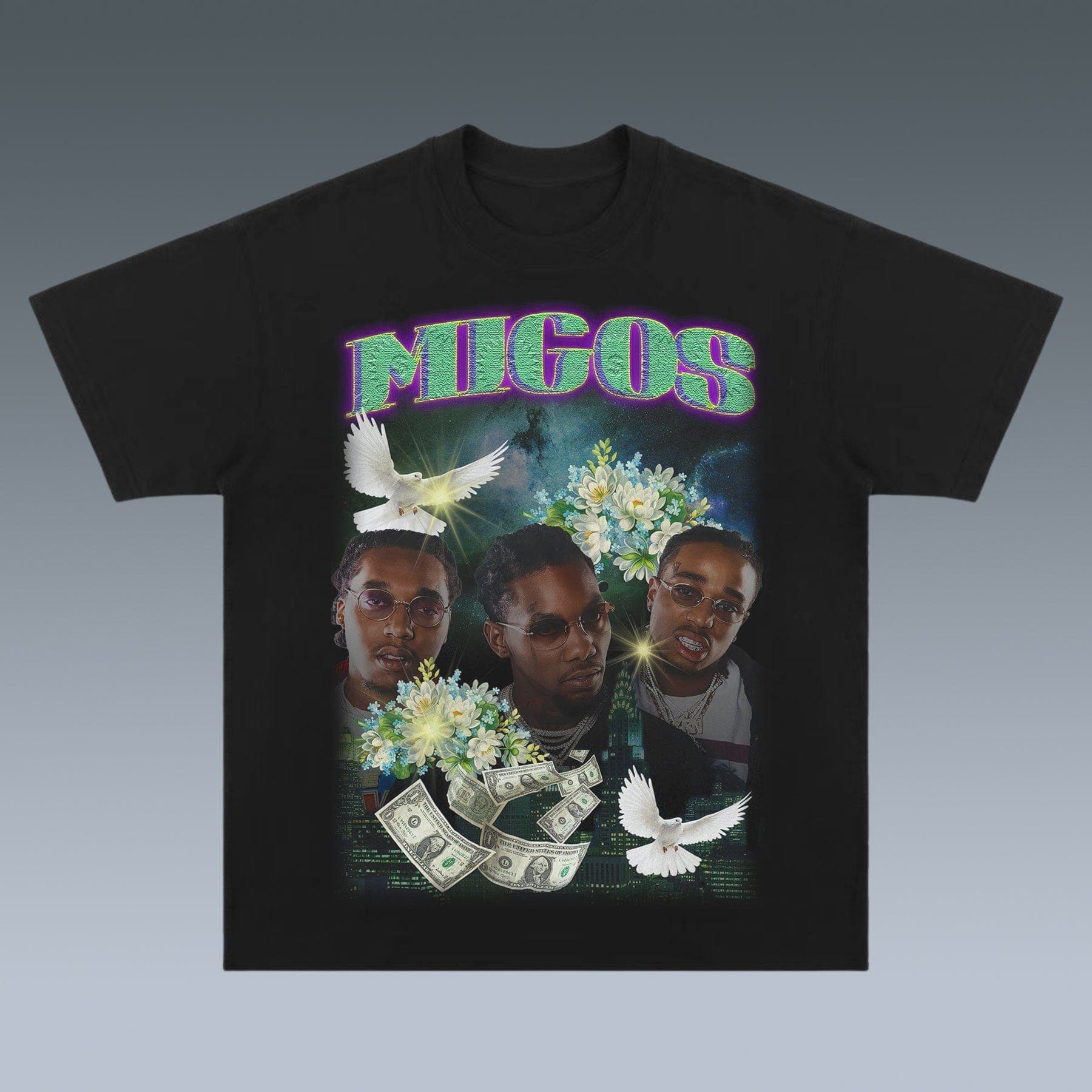 VINTAGE TEE |  TAKEOFF& MIGOS