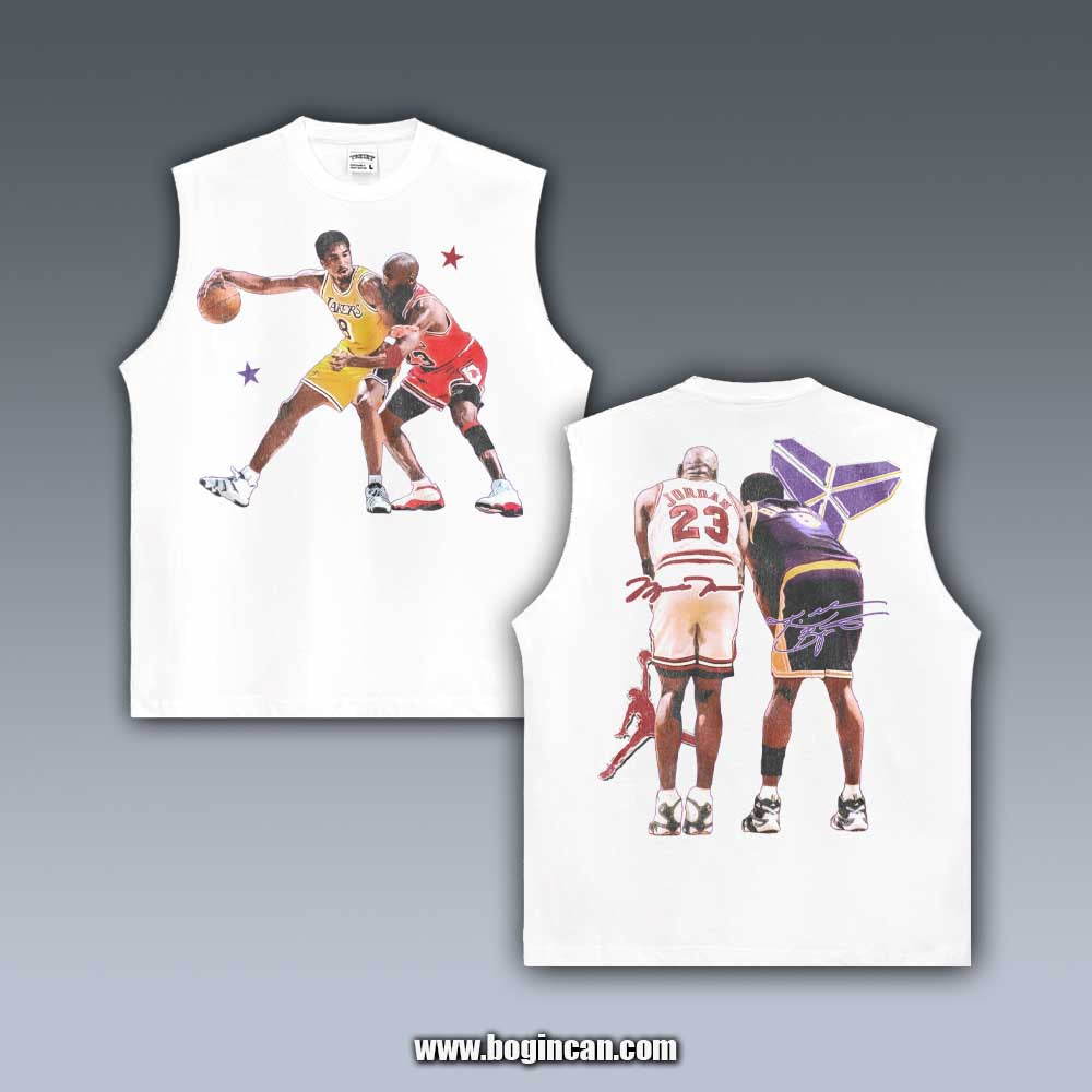 VINTAGE TANK TOP | KOBE VS. MJ V5.15