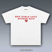 VINTAGE TEE | SPIDERMAN HOT GIRLS 6.30