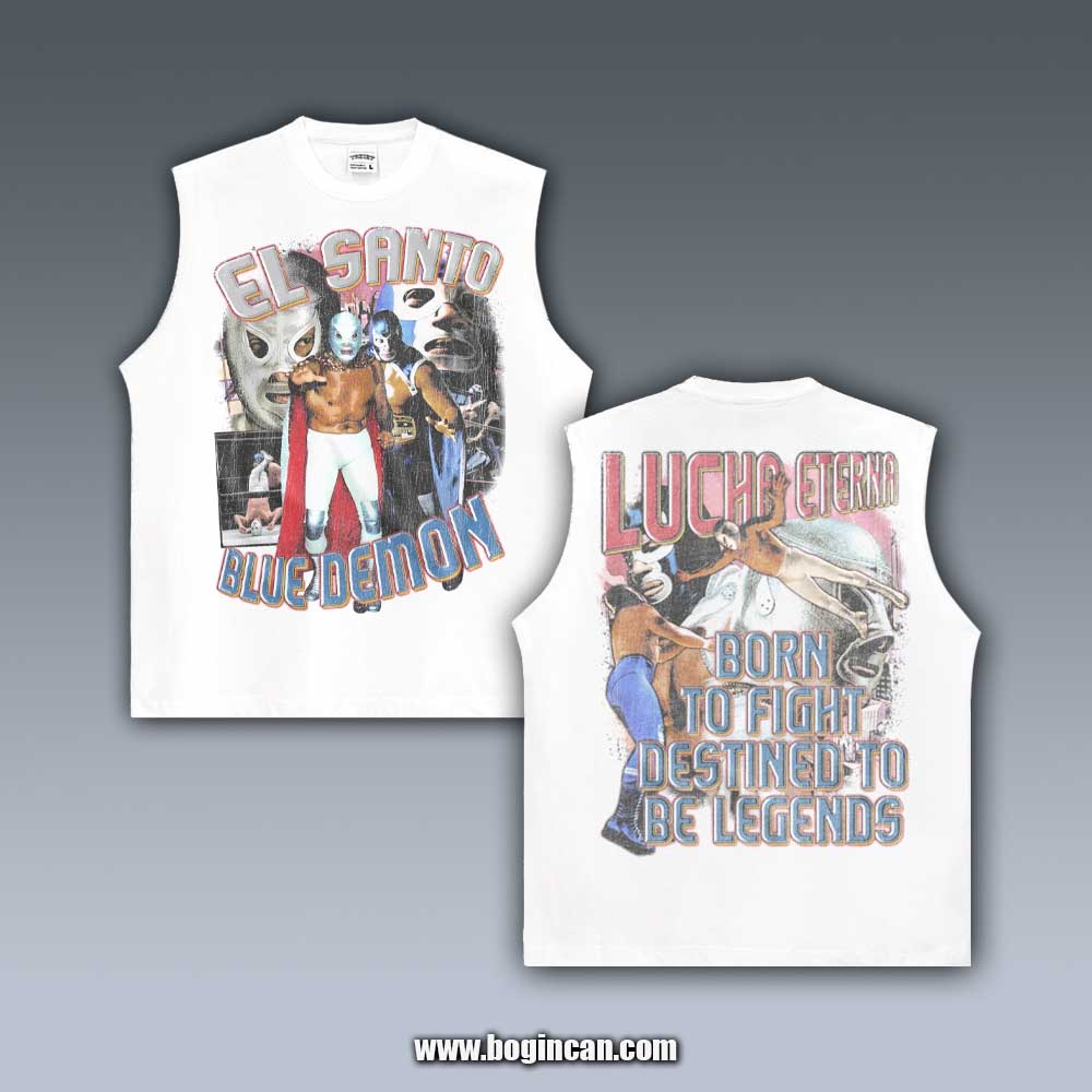 VINTAGE TANK TOP | LUCHA ETERNA 3.25