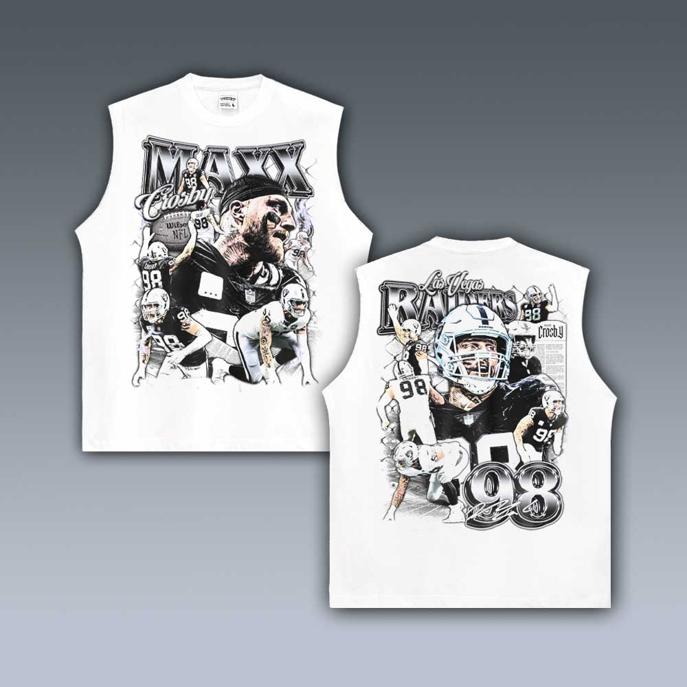 VINTAGE TANK TOP | MAXX CROSBY 9.12