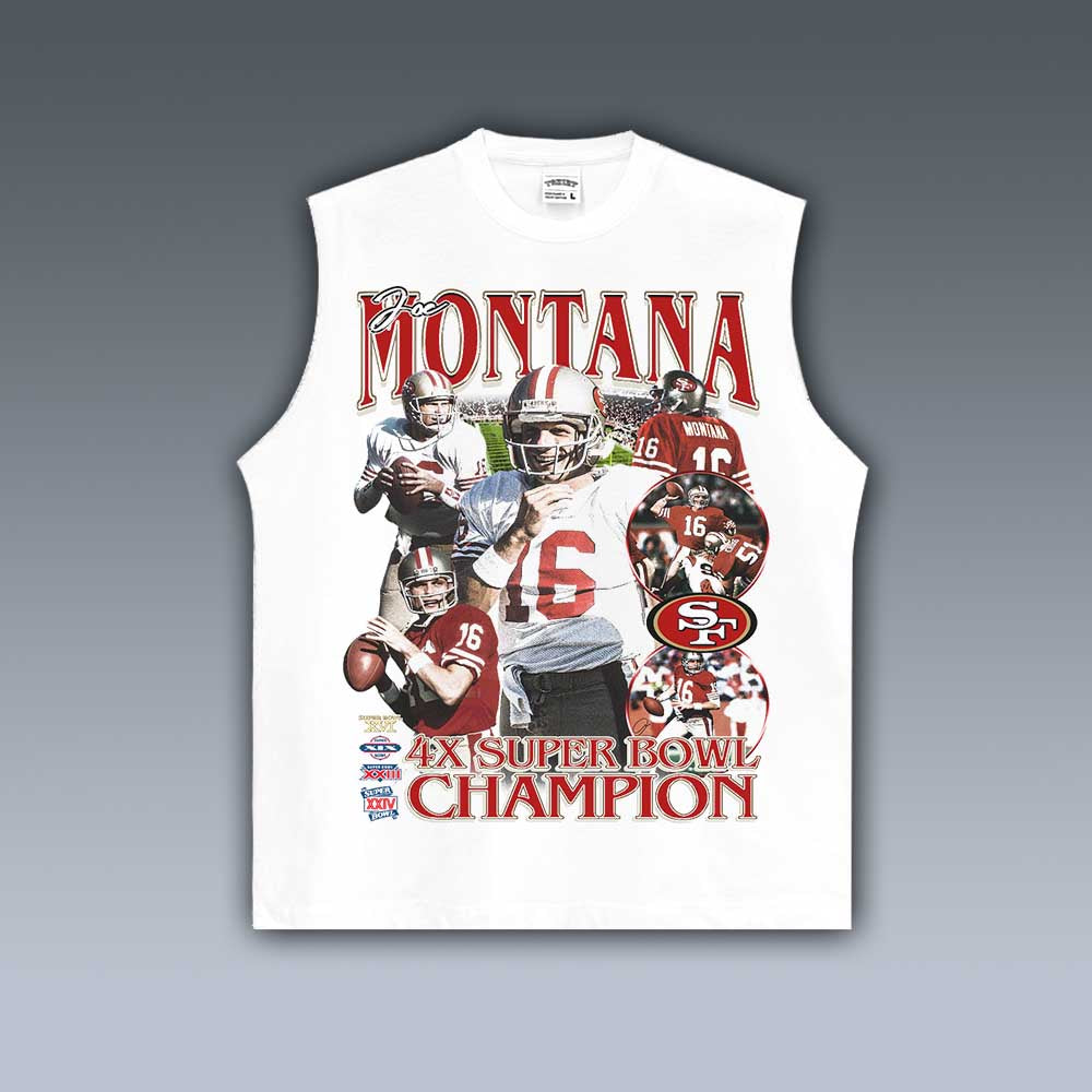 VINTAGE TANK TOP | JOE MONTANA 9.20