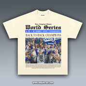 VINTAGE TEE | 2025 DODGERS CHAMPIONS V1