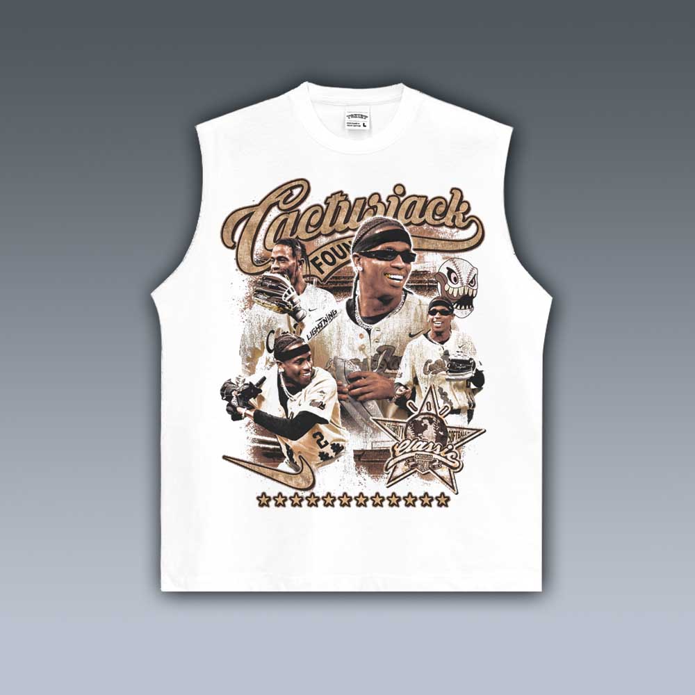 VINTAGE TANK TOP | TRAVIS SCOTT BASEBALL 3.26