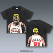 VINTAGE TEE | DENNIS RODMAN 10.24.4