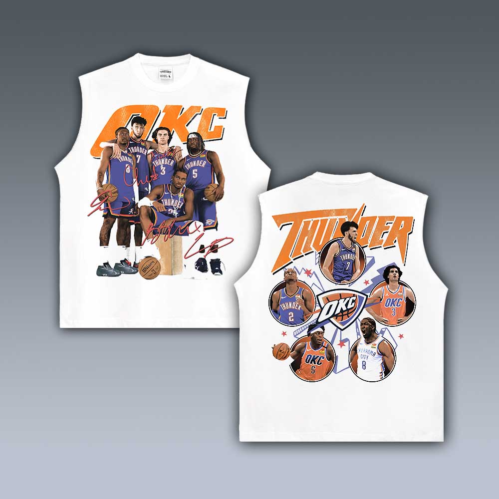 VINTAGE TANK TOP | OKC THUNDER