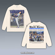 VINTAGE LONG SLEEVE TEE | DODGERS YAMAMOTO 11.3