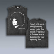 VINTAGE TANK TOP | ANGELA DAVIS & ASSATA SHAKUR