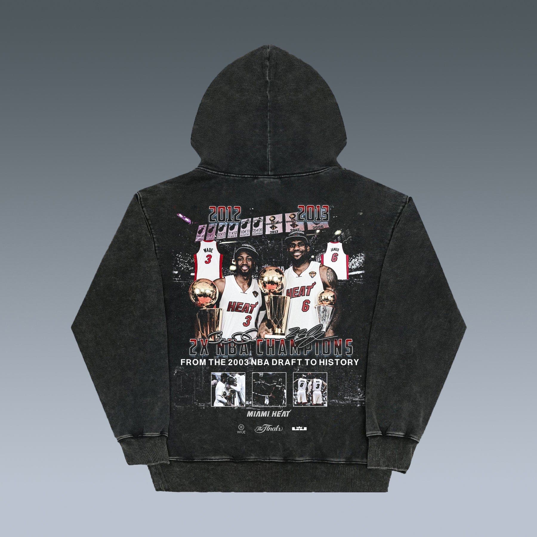 VINTAGE HOODIES | LEBRON JAMES & WADE