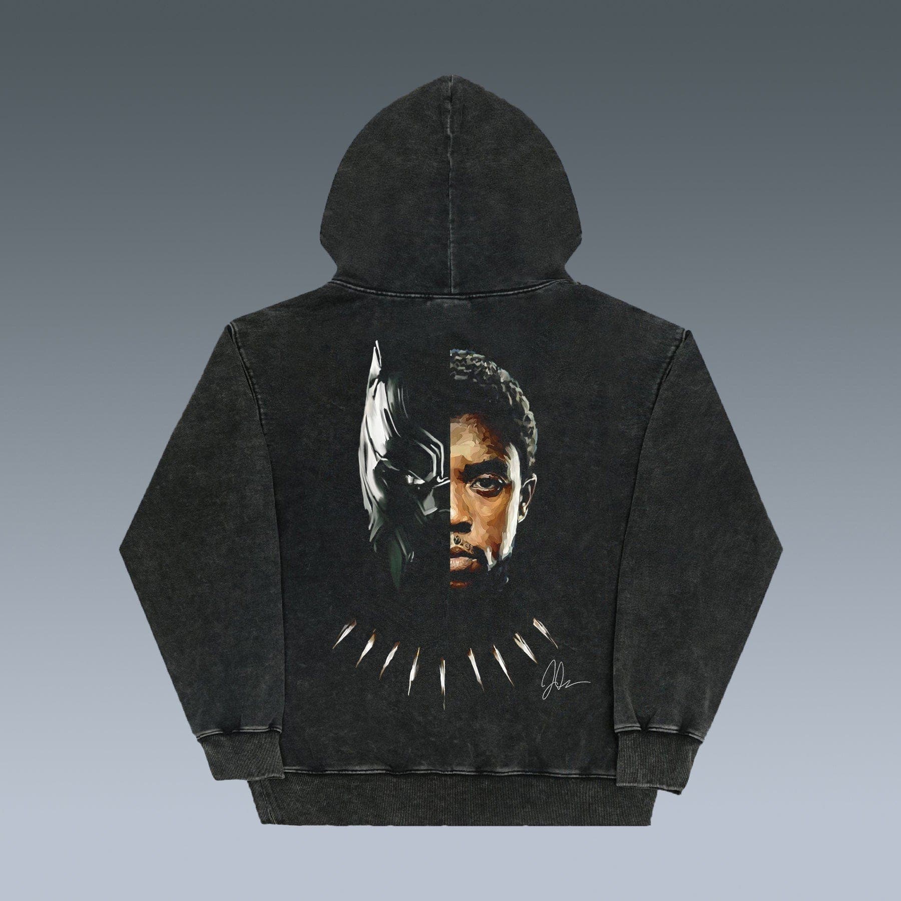 VINTAGE HOODIES | WAKANDA FOREVER -BLACK PANTHER