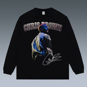 VINTAGE LONG SLEEVE TEE | CHRIS BROWN 3.16