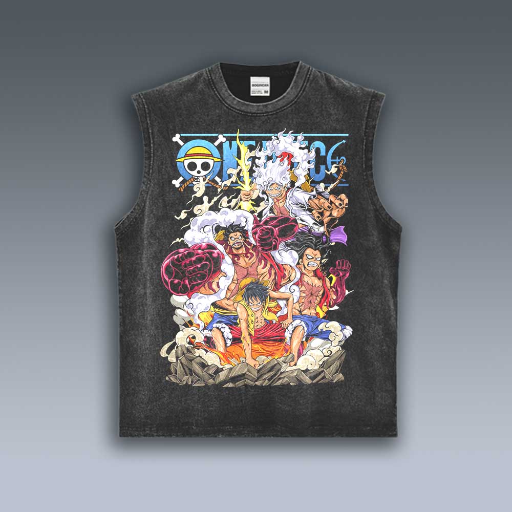 VINTAGE TANK TOP | MONKEY D. LUFFY