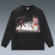 VINTAGE LONG SLEEVE TEE | IVERSON VS JORDAN