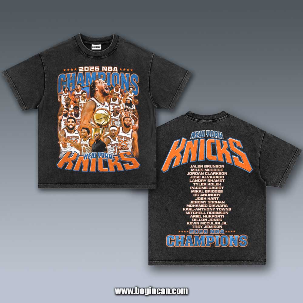 VINTAGE TEE | 2026 KNICKS V6.15.7