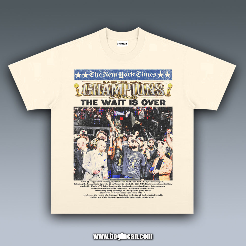 VINTAGE TEE | 2026 KNICKS V6.15.15