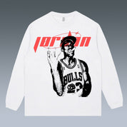 VINTAGE LONG SLEEVE TEE | MICHAEL JORDAN 4.9
