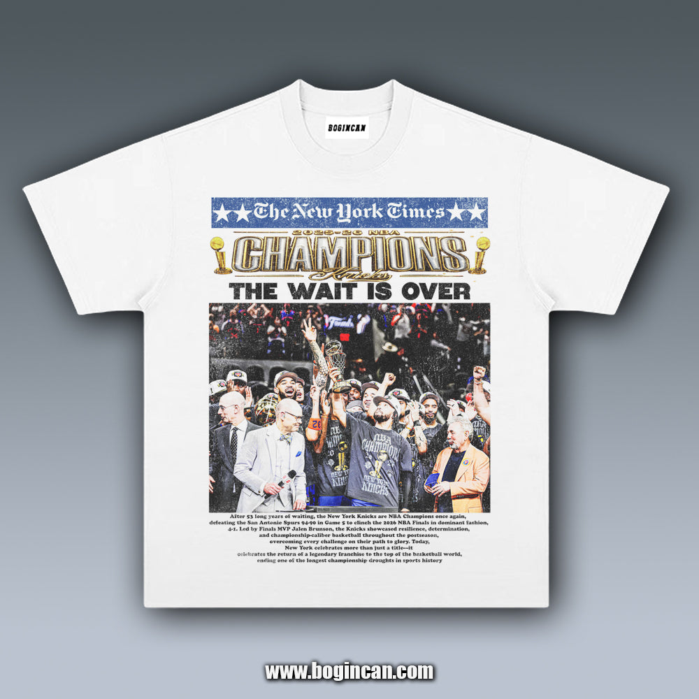 VINTAGE TEE | 2026 KNICKS V6.15.15