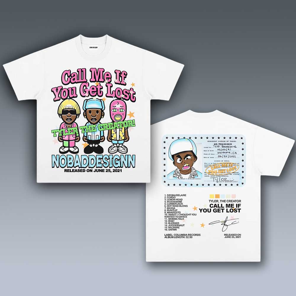 VINTAGE TEE | CALL ME IF YOU GET LOST 4.15