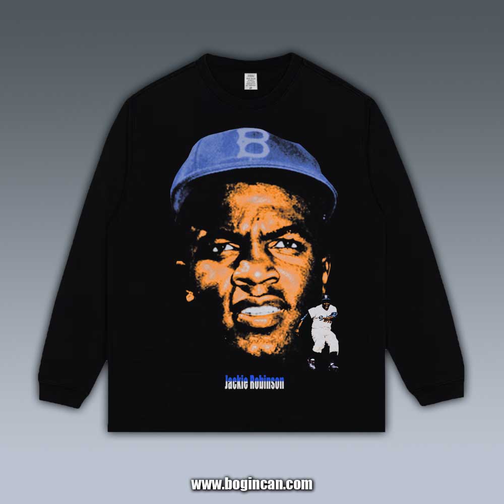 VINTAGE LONG SLEEVE TEE | JACKIE ROBINSON 10.16