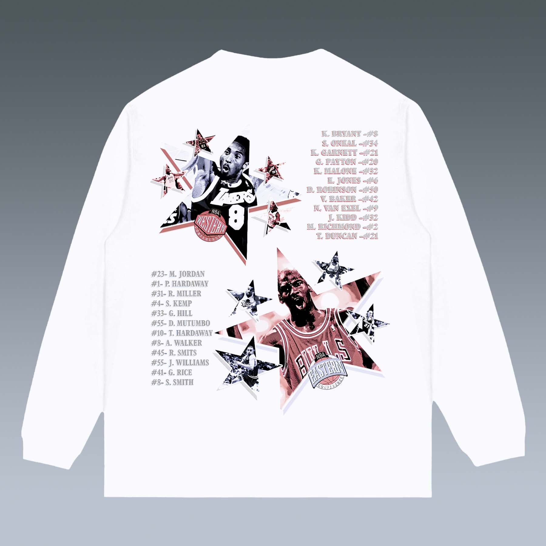 VINTAGE LONG SLEEVE TEE | KOBE& MICHAEL JORDAN